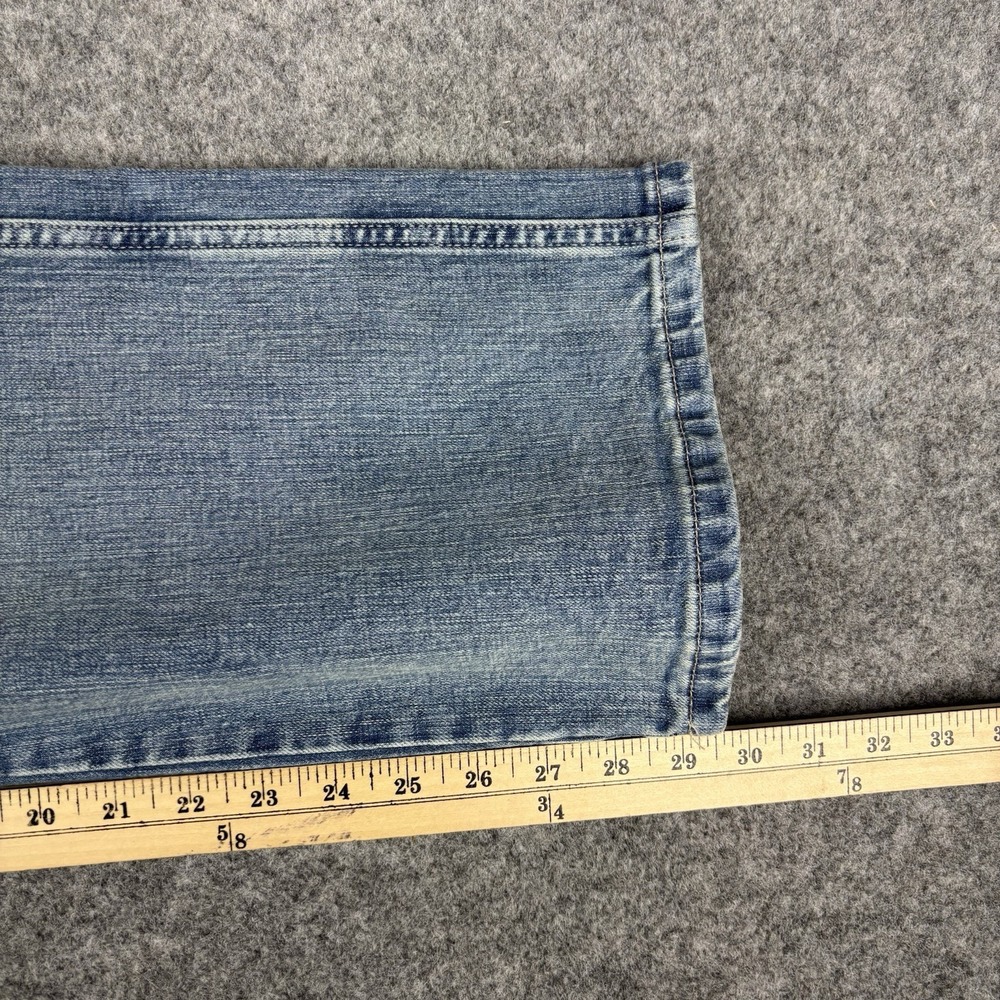 Wrangler Retro Jeans Mens 32x30 Relaxed Boot Medium‎ Wash Western Cowboy Denim - Picture 10 of 12